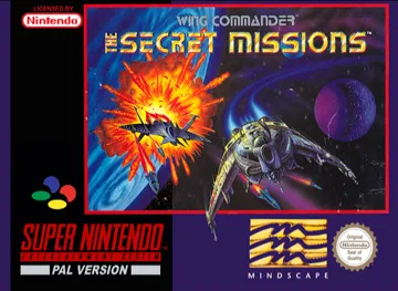 Wing Commander - The Secret Missions (Europe) (Beta) box cover front